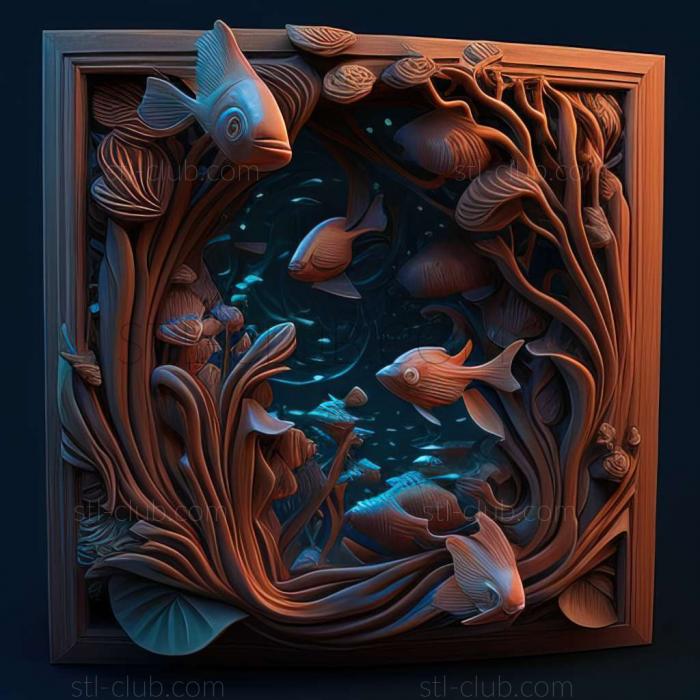 3D model underwater (STL)